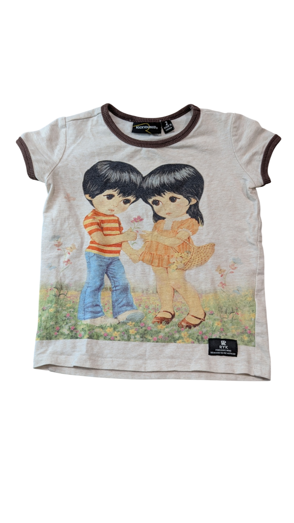 Rock Your Kid T-Shirt, tan, 2