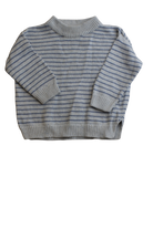 The Rest Knit Jumper, Grey/Blue, 1