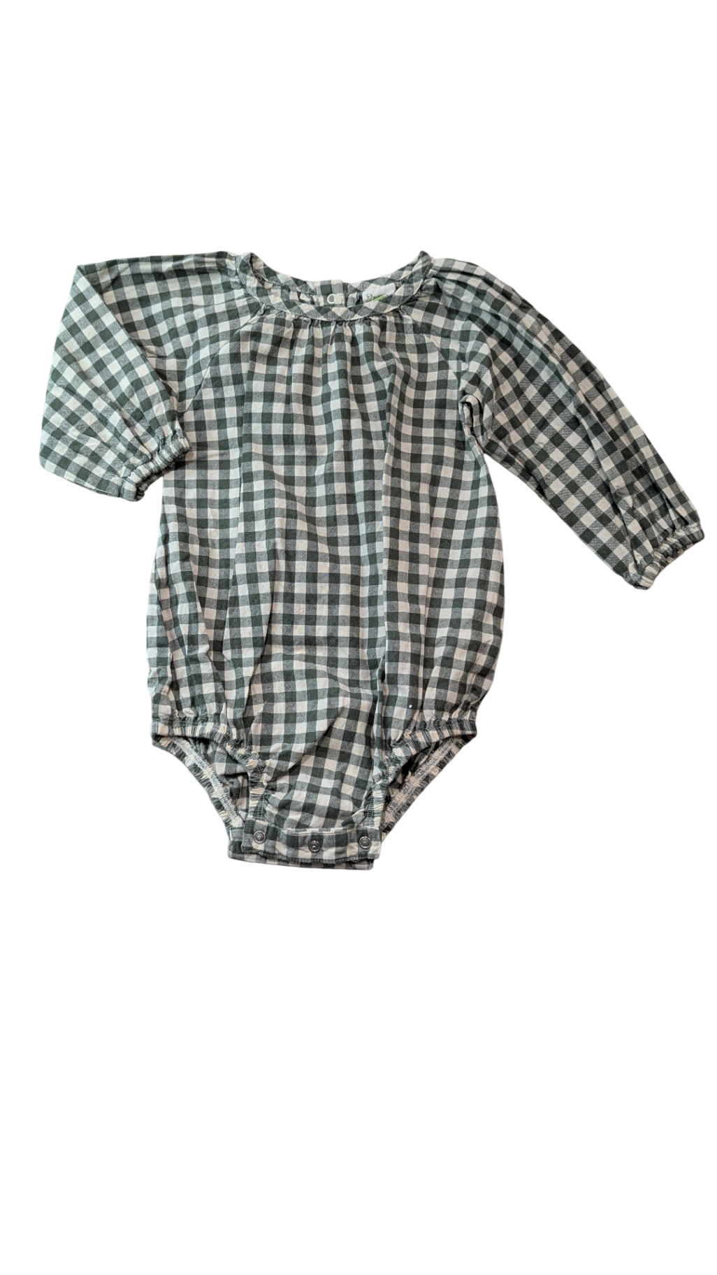 Nature Baby Bodysuit, Green, 1