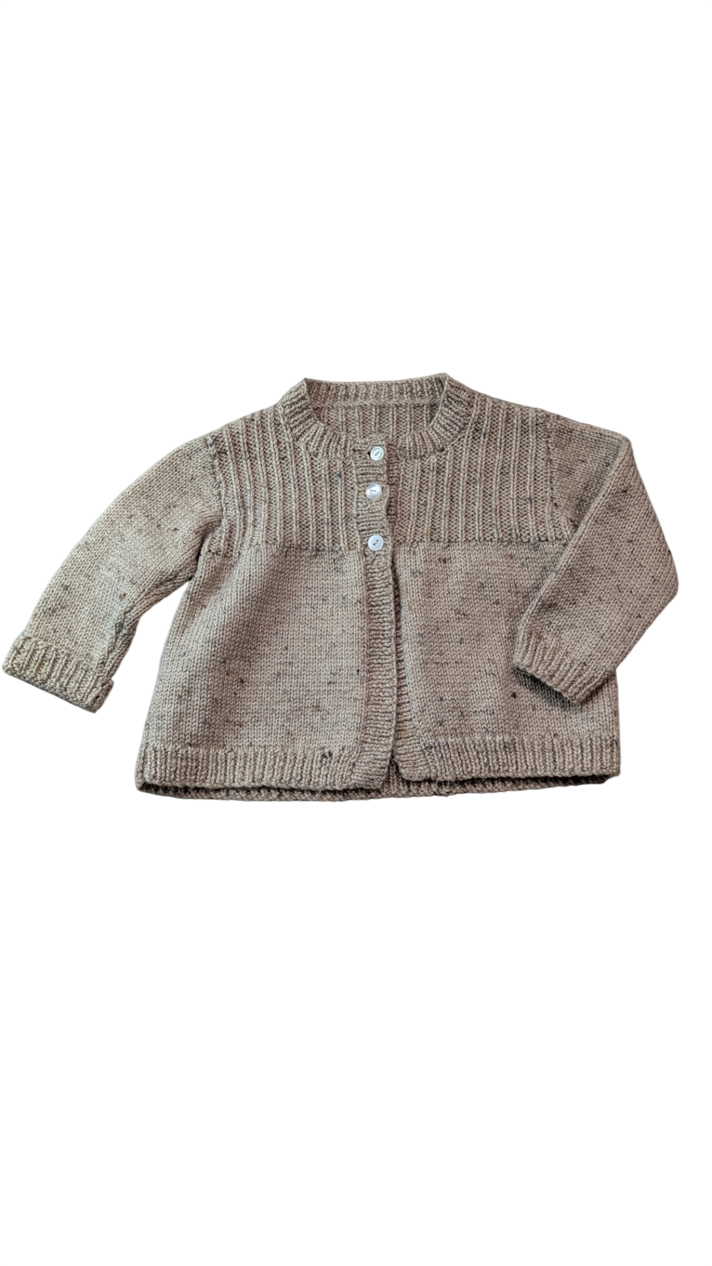 Handknit Knitwear, oatmeal, 2-3