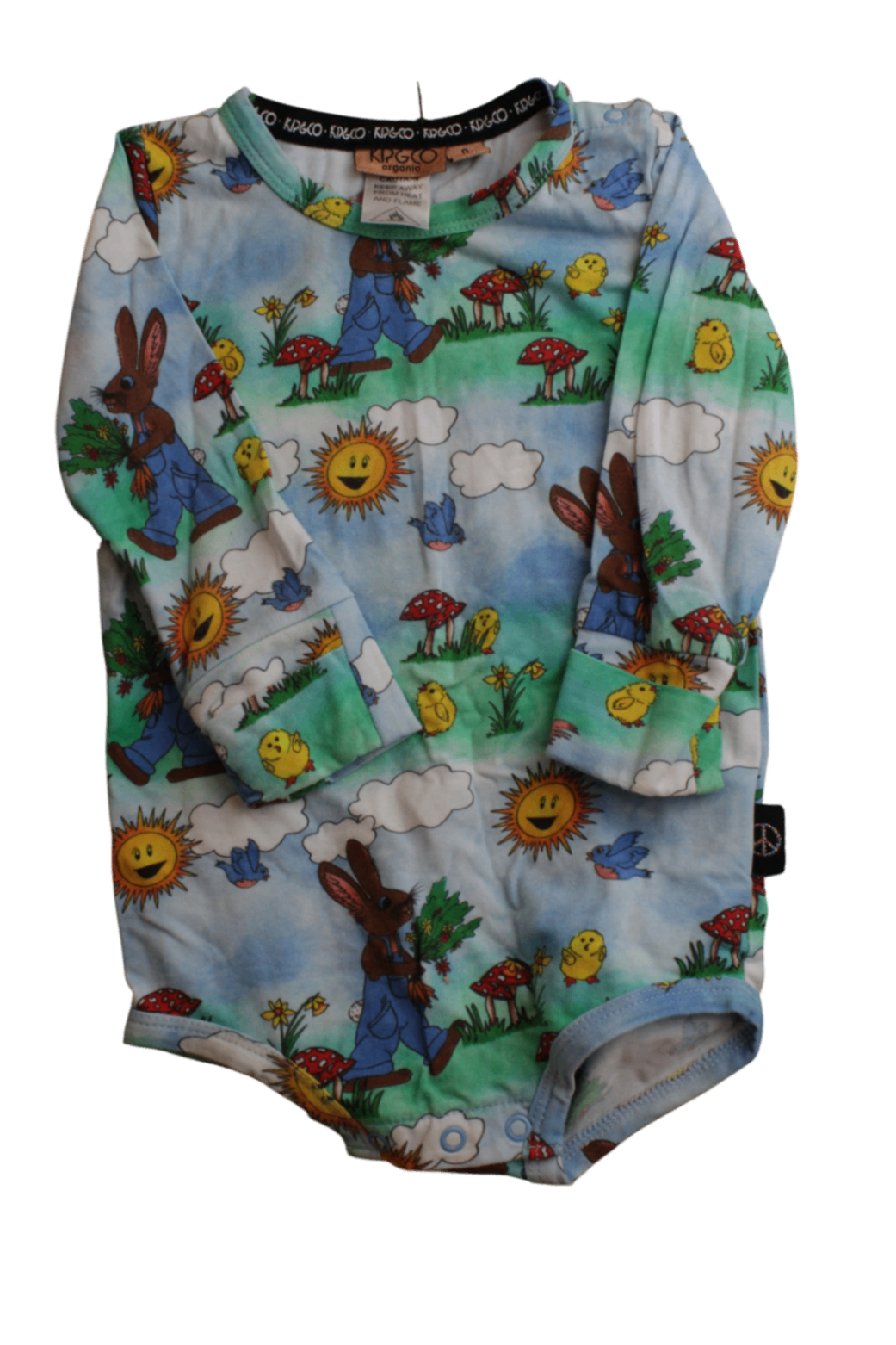 Kip&Co Bodysuit, Bunny, 0