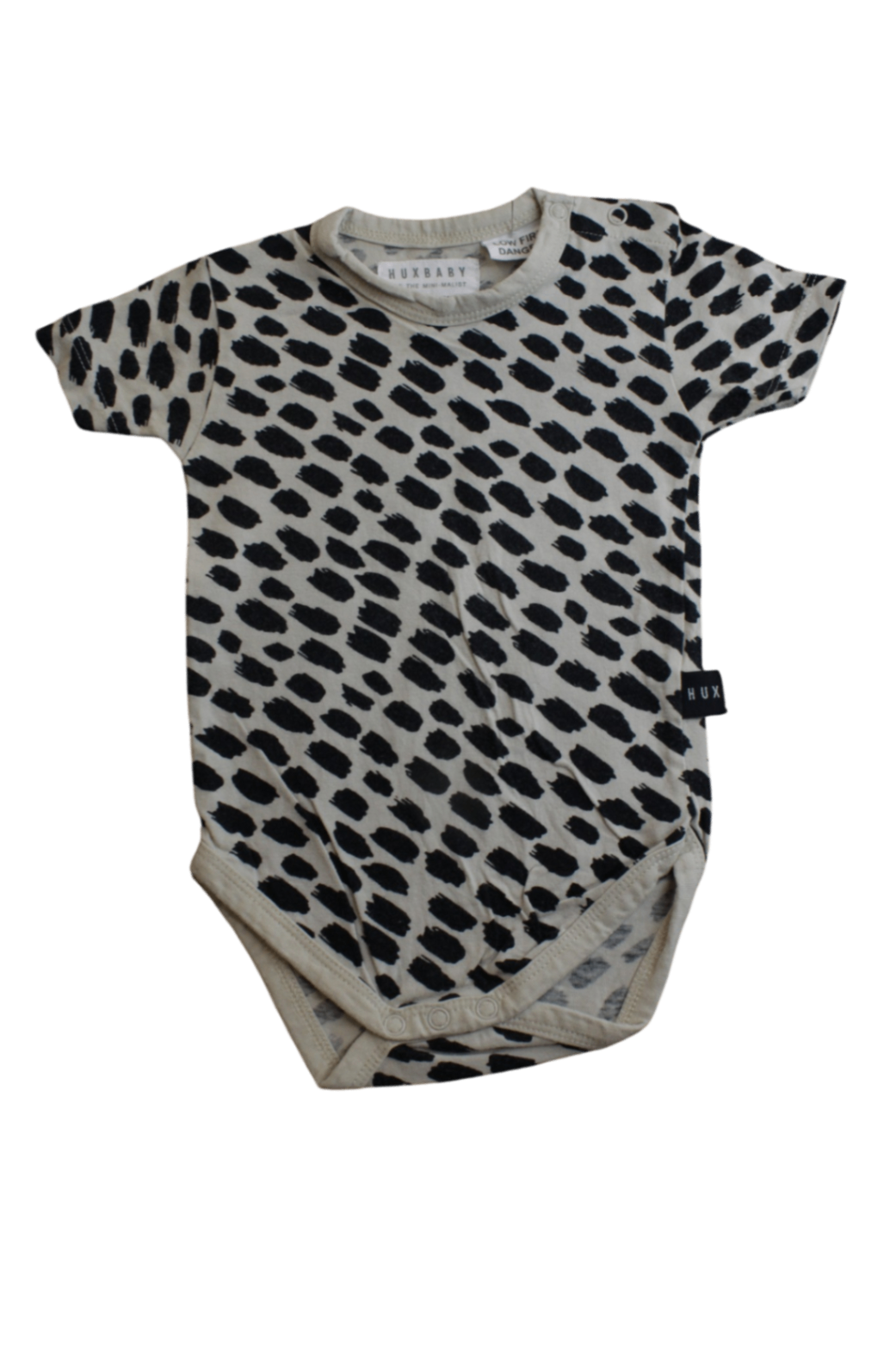 Hux Bodysuit, Beige/Black, 0