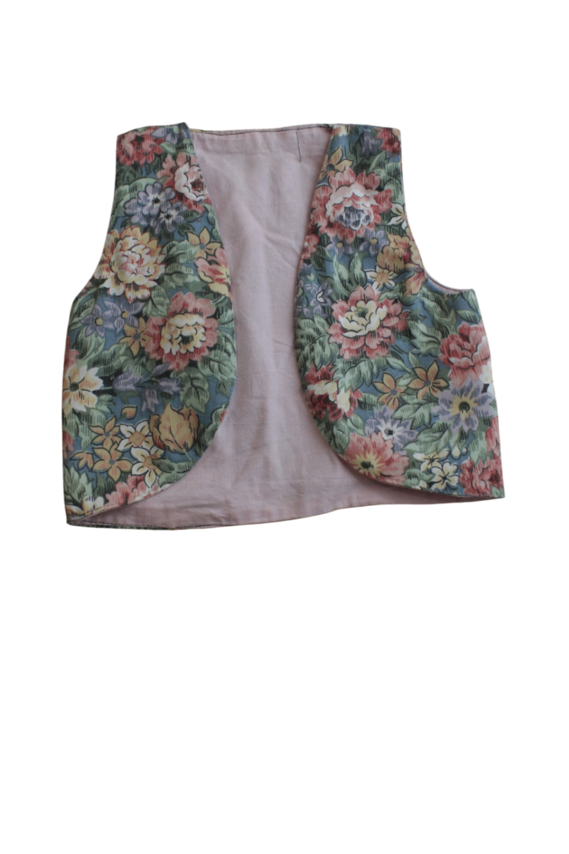 Handmade Waistcoat, Floral, 0