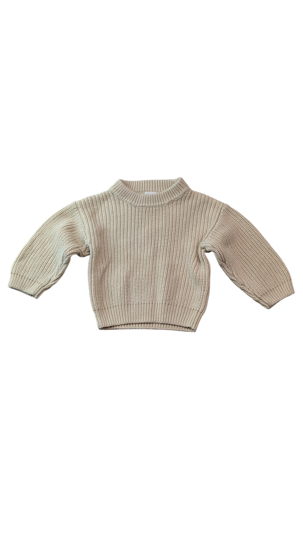 Bubba Deluxe Jumper, beige, 6-12 months