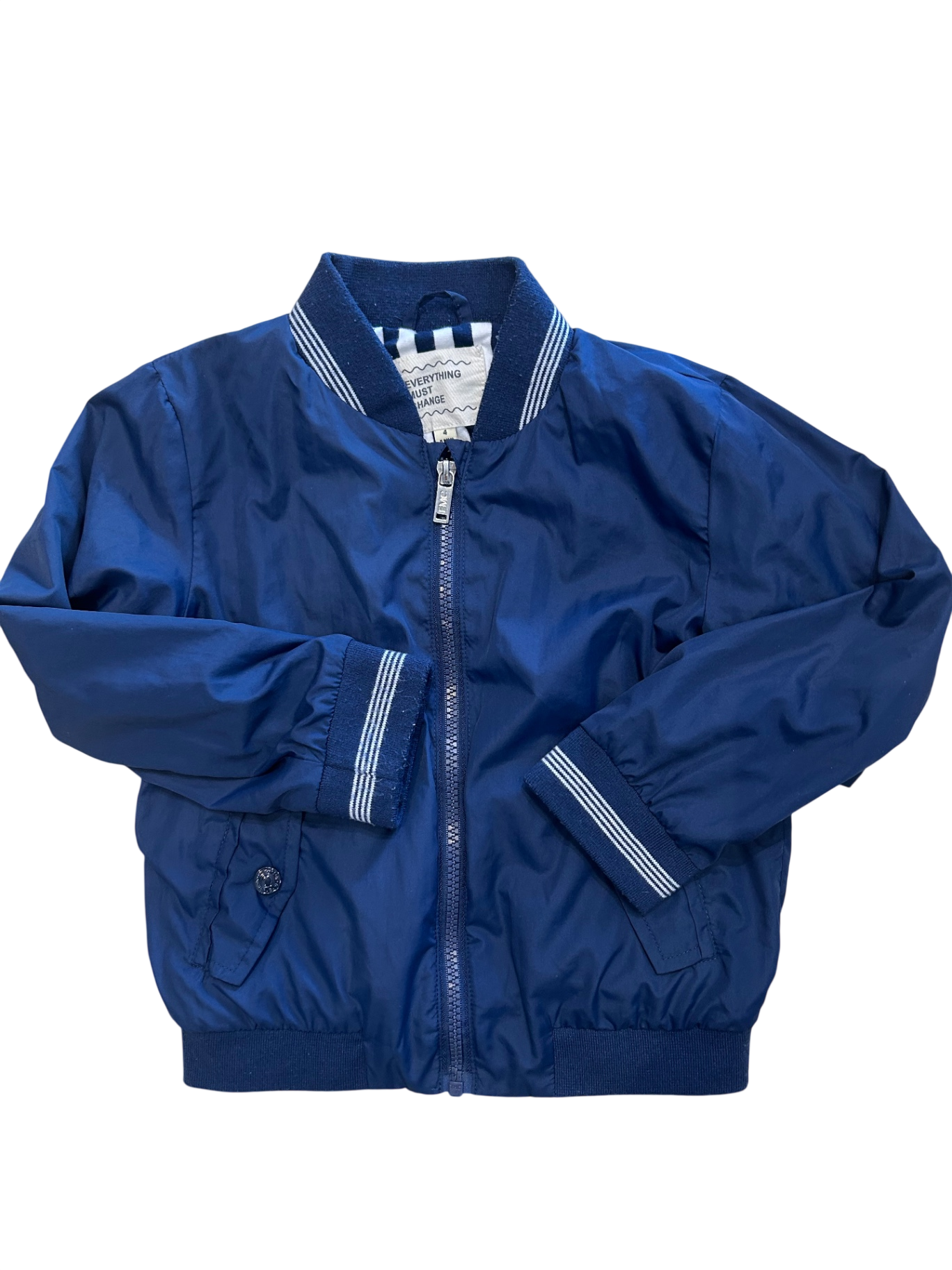 Everything must change Jacket, Navy, 4