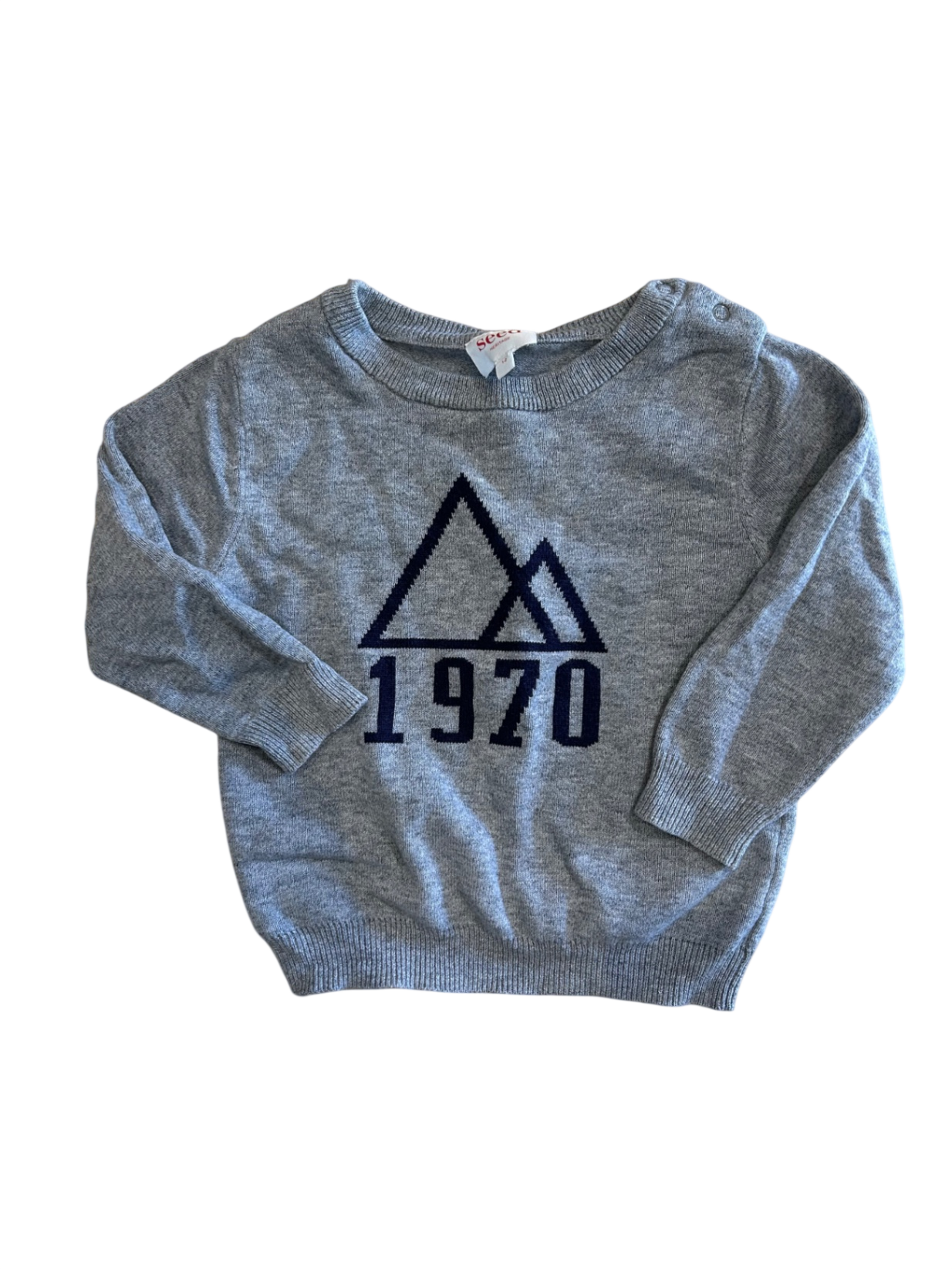Seed Jumper, Grey, 1-2
