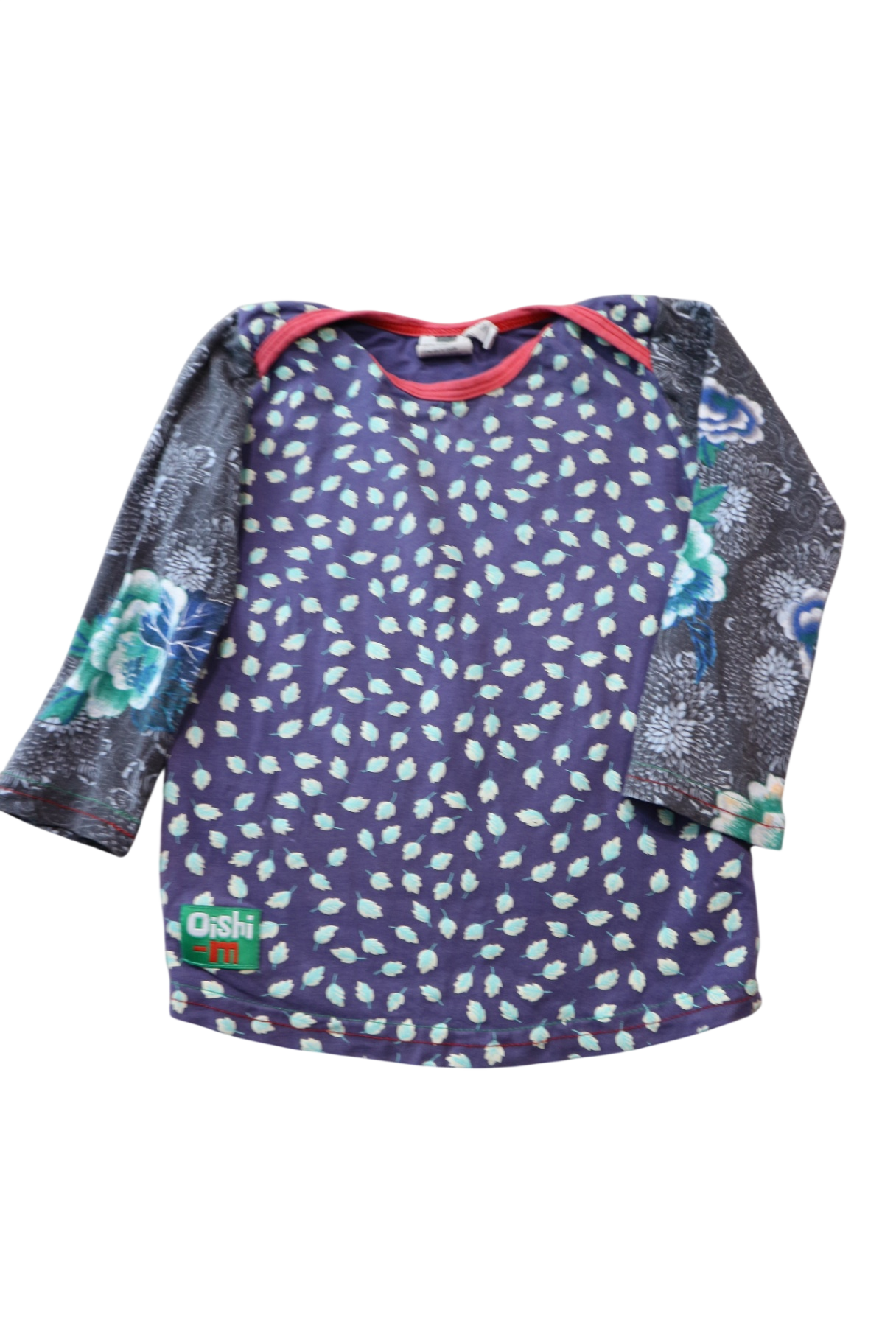 Oishi-m Long-Sleeve T-Shirt, Purple, 1-2