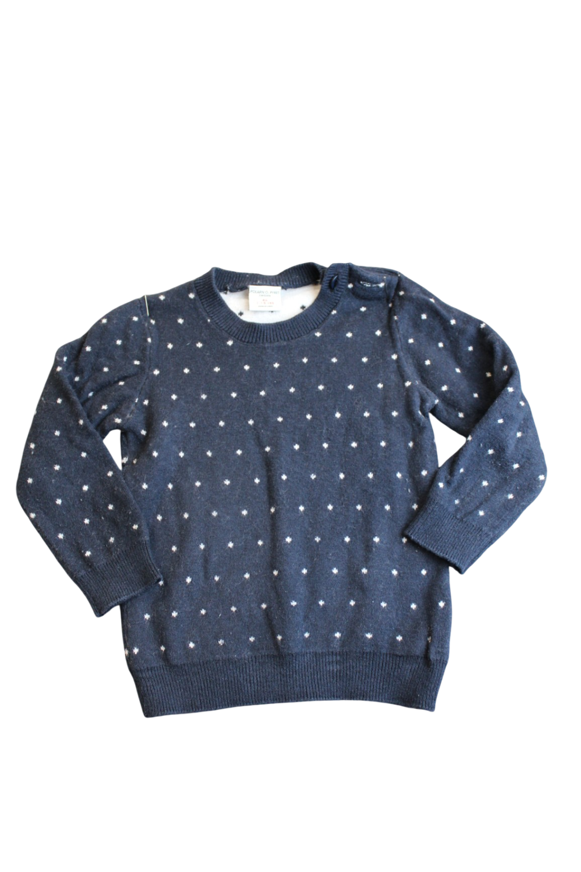POLARN O. PYRET Jumper, Navy Blue, 1