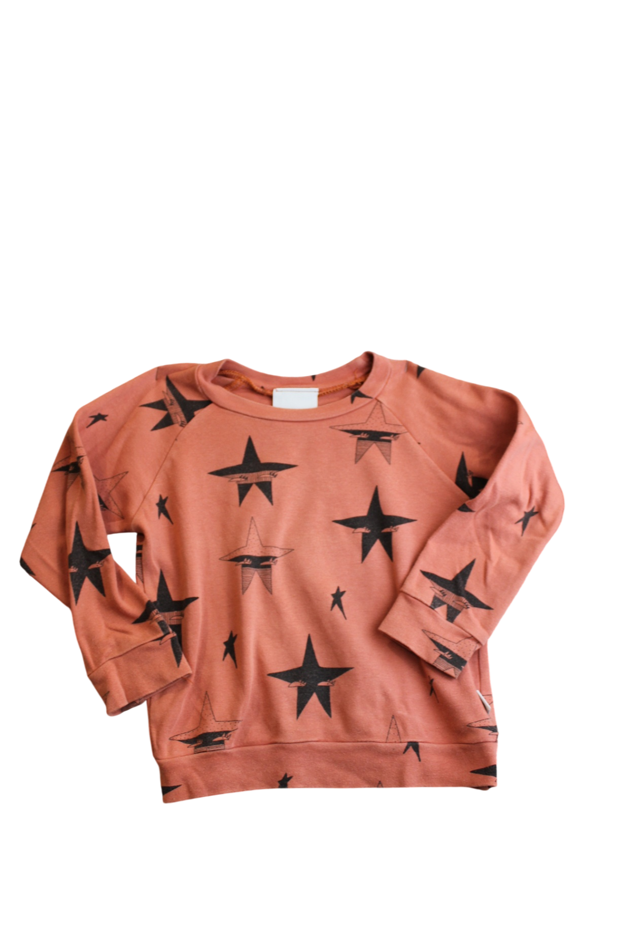Tobias & the Bear Sweatshirt, Peach, 2-3