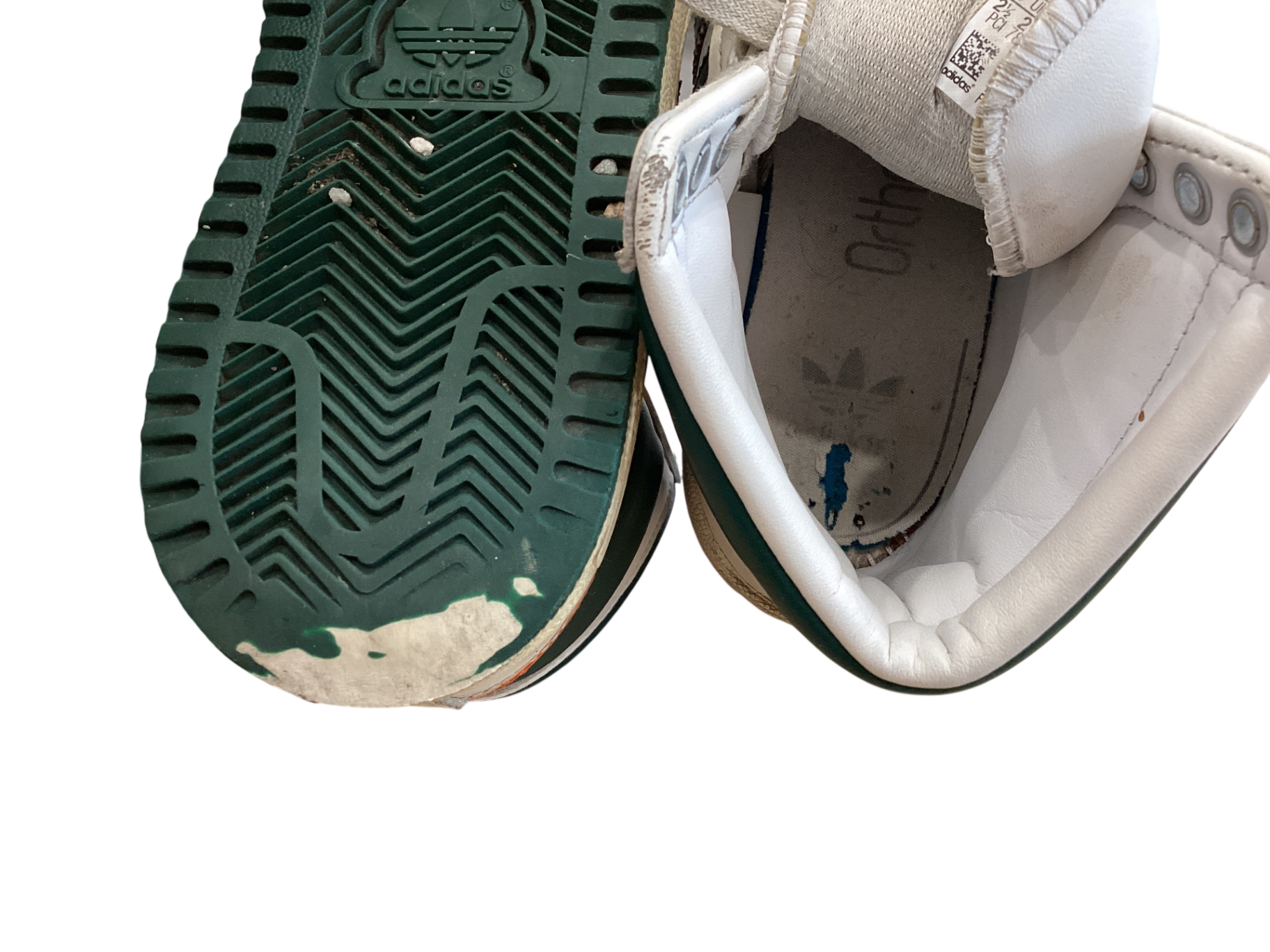 Adidas Top Ten High 'Miami Hurricanes' Sneakers, White/green/orange , EU 34