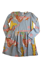 The Beatles X Stella McCartney Dress, Light blue with multicolour prints, 14