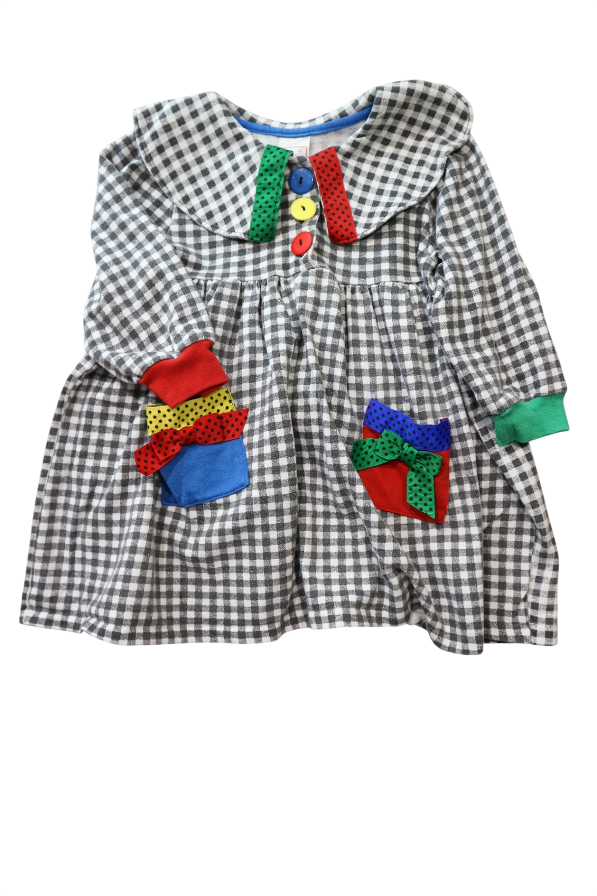 Buster Brown Dress, Checkered, 4 Use-Ta! Buster Brown Dress, Checkered, 4 Use-Ta!