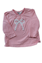 Bebe Long-Sleeve T-Shirt, Pink, 0