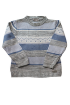 Boboli Jumper, Grey and Blue, 3