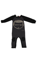 Rock Your Baby Jumpsuit, Black and grey, 000