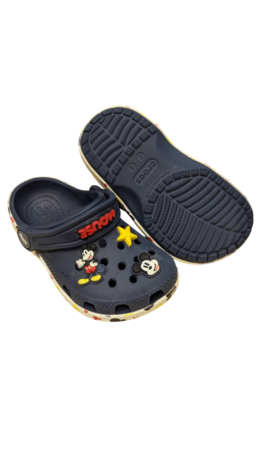 Crocs Clogs, Navy, US 8/EUR 24
