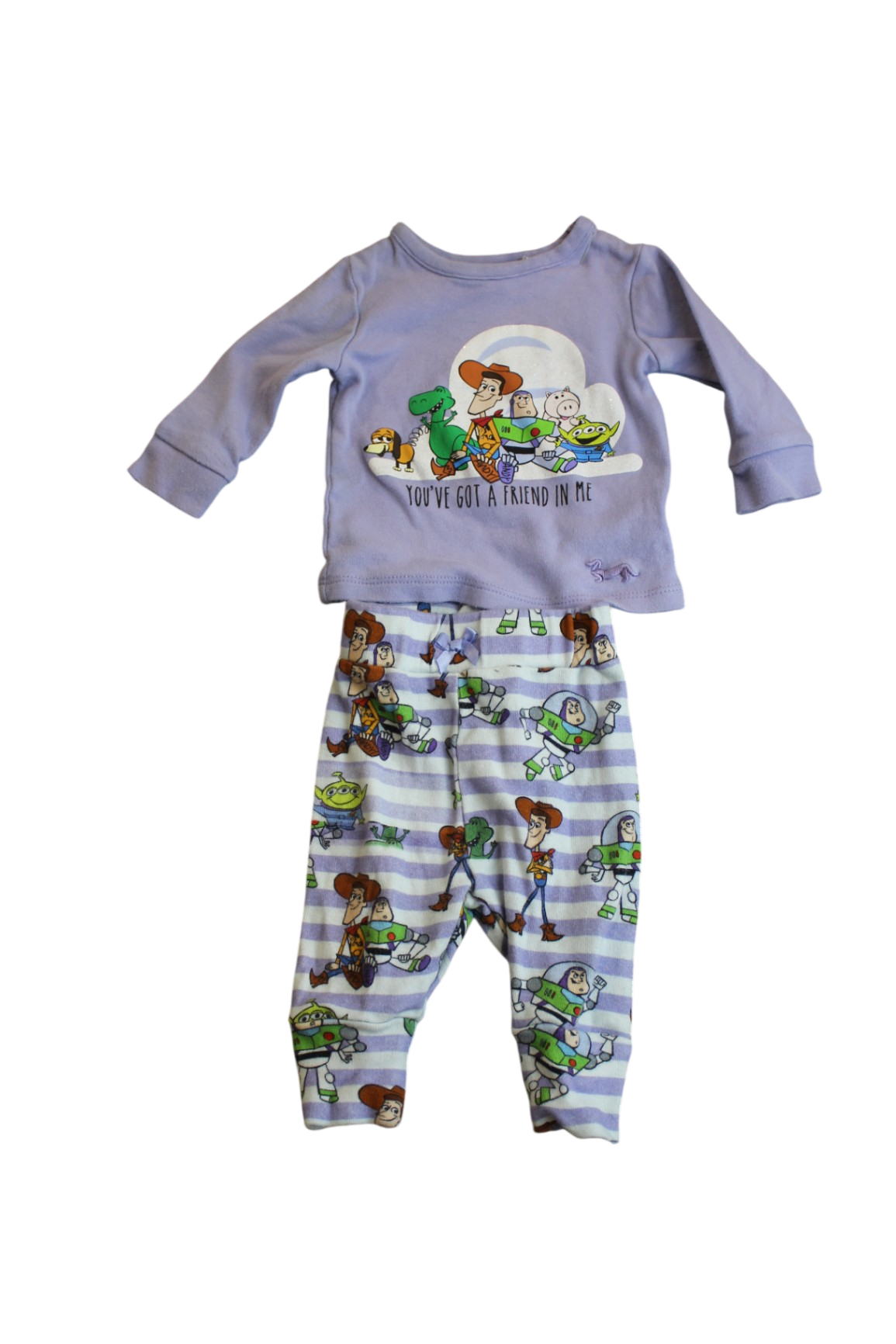 Peter Alexander Pajama Set, Lavender ToyStory print, 000