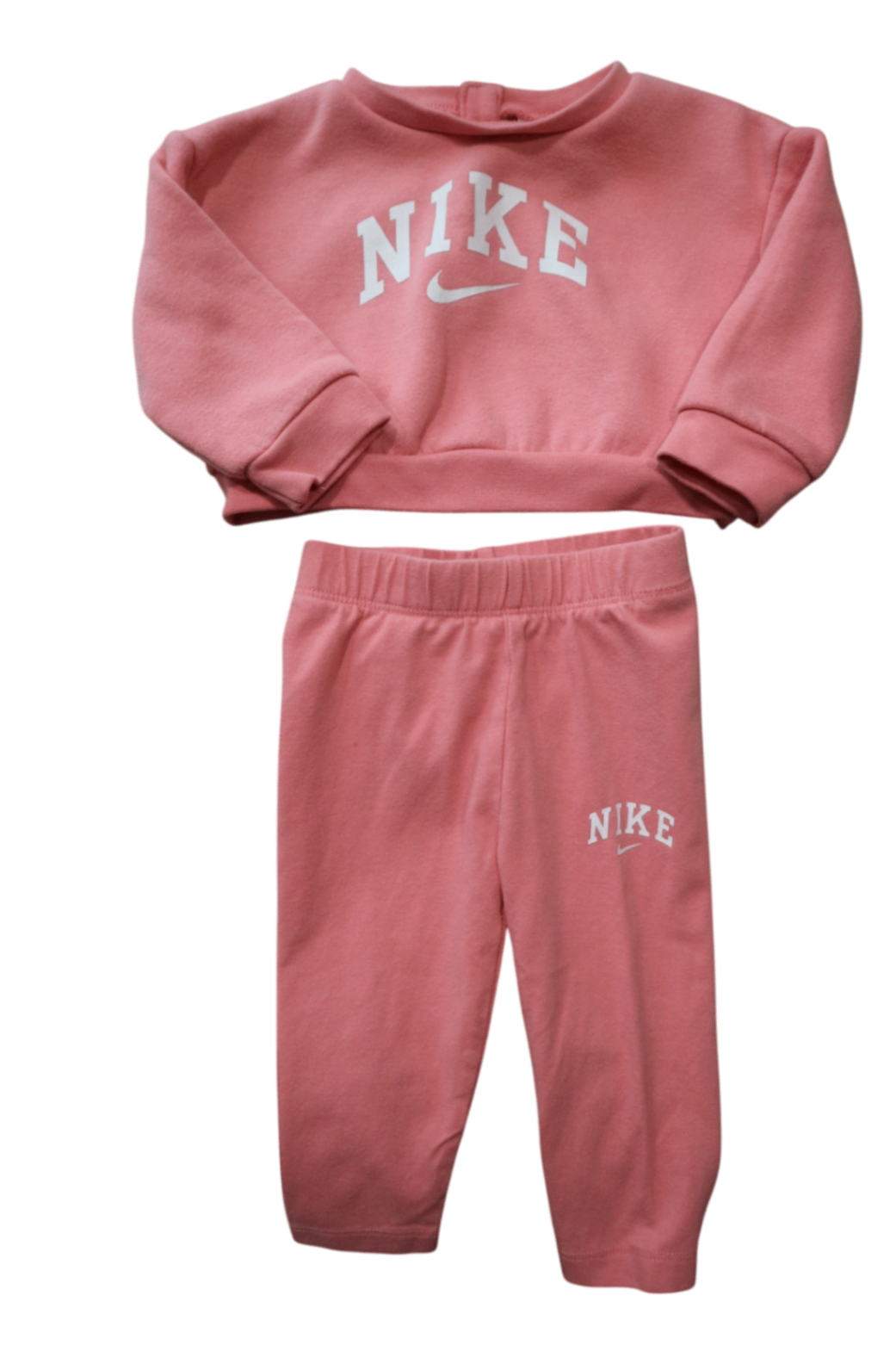 Nike Jumper & Leggings Set, Pink, 6-9m