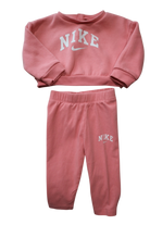 Nike Jumper & Leggings Set, Pink, 6-9m