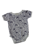 Tinker Bodysuit, White and navy blue, 000