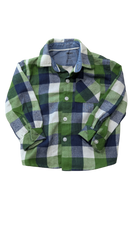 DKNY Shirt, Green, Blue, White, 2