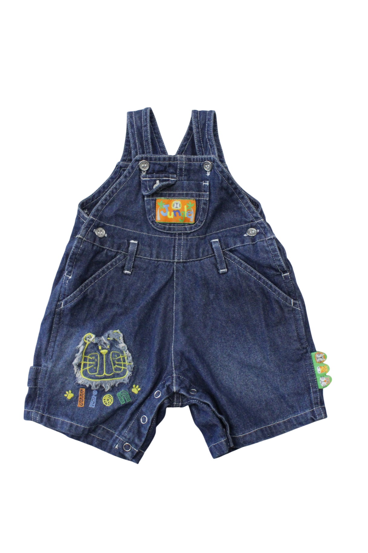 Little Treasure (Vintage) Overalls, Dark Blue, 000
