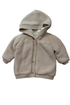 Seed Knit Jacket, Beige, 00