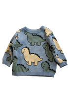 Hux Knitwear, Blue/dinos, 00