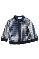 Seed Knitwear, Navy and white, 00
