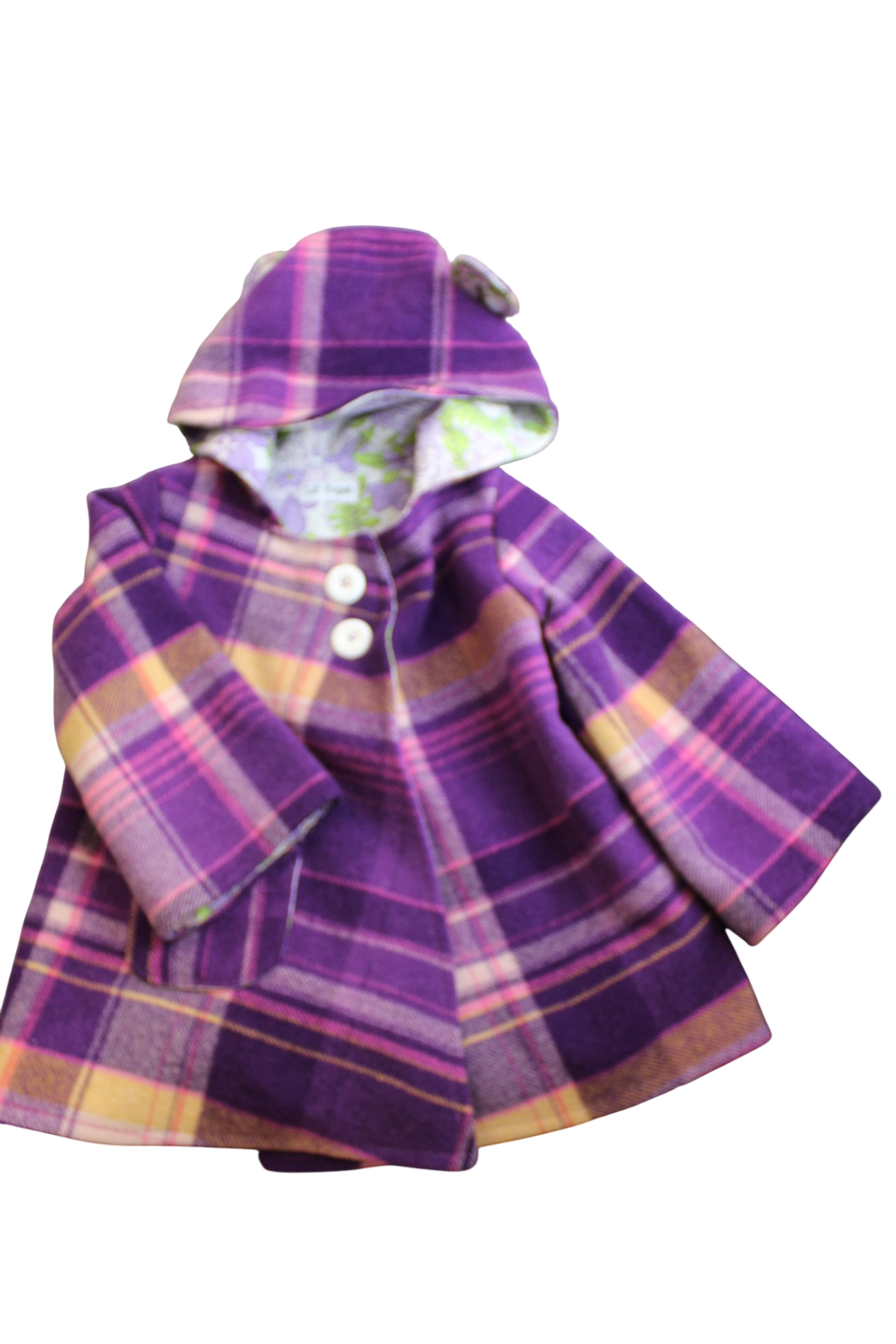 Lil' Popet Jacket, Purple, 2-4
