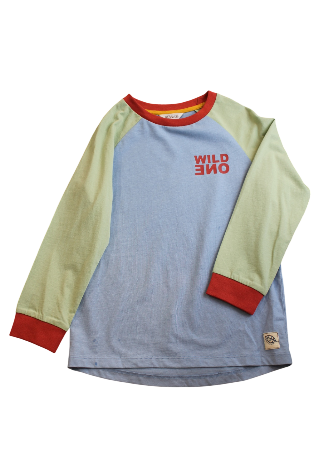 Milkshake Long-Sleeve T-Shirt, Blue, 5