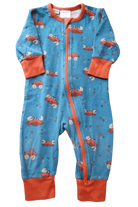 Maxomorra Jumpsuit, Blue, 00