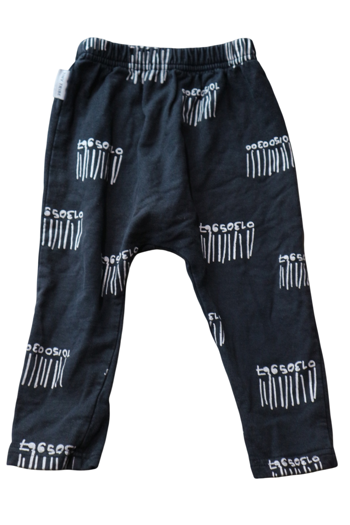 Tiny Tribe Pants, Black, 1-2?