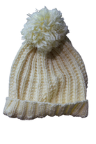 Handknit Beanie, Yellow, 000?