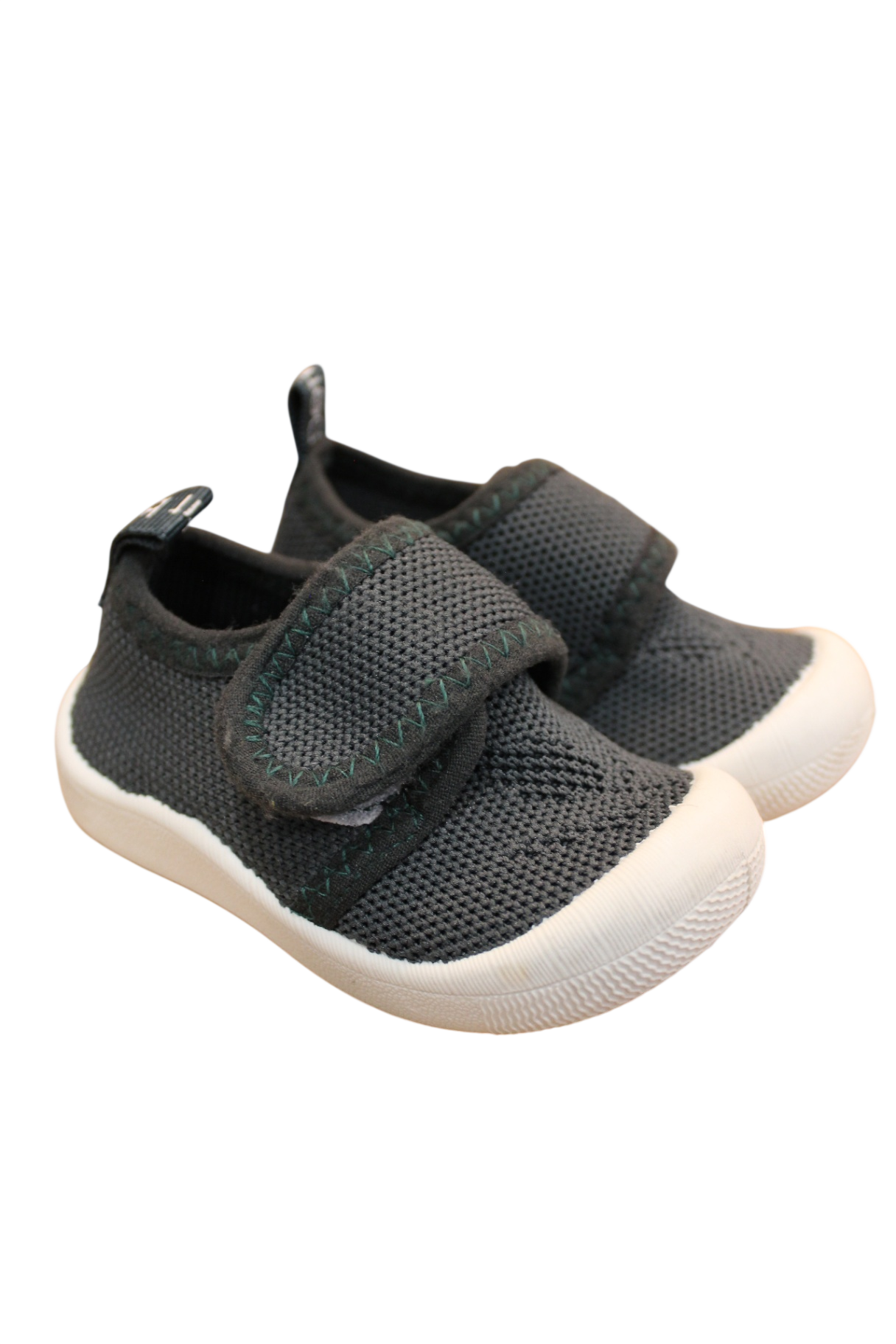 Petiti Bamboo Shoes, dark green, 4.5