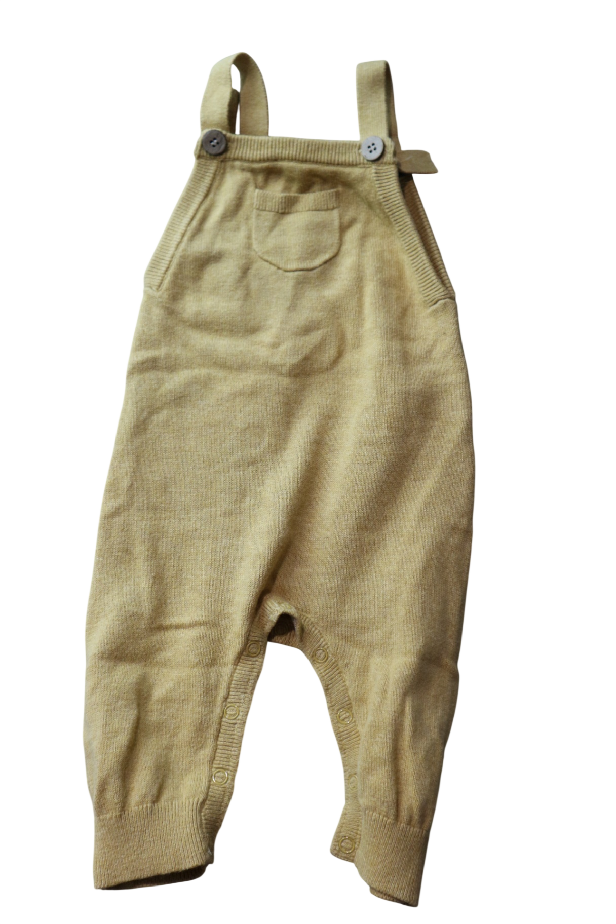 Purebaby Overalls, Yellow, 00
