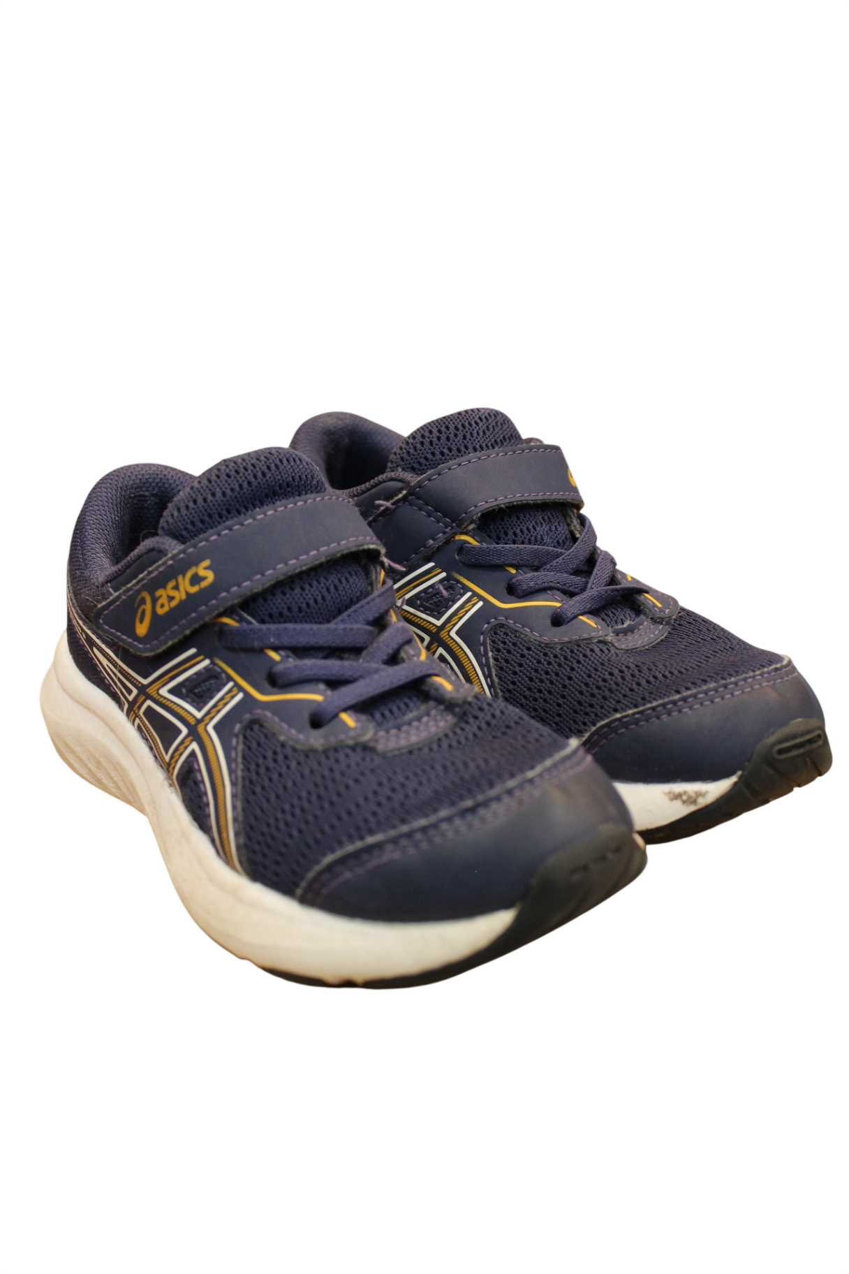 Asics Shoes, Blue, yellow, 30