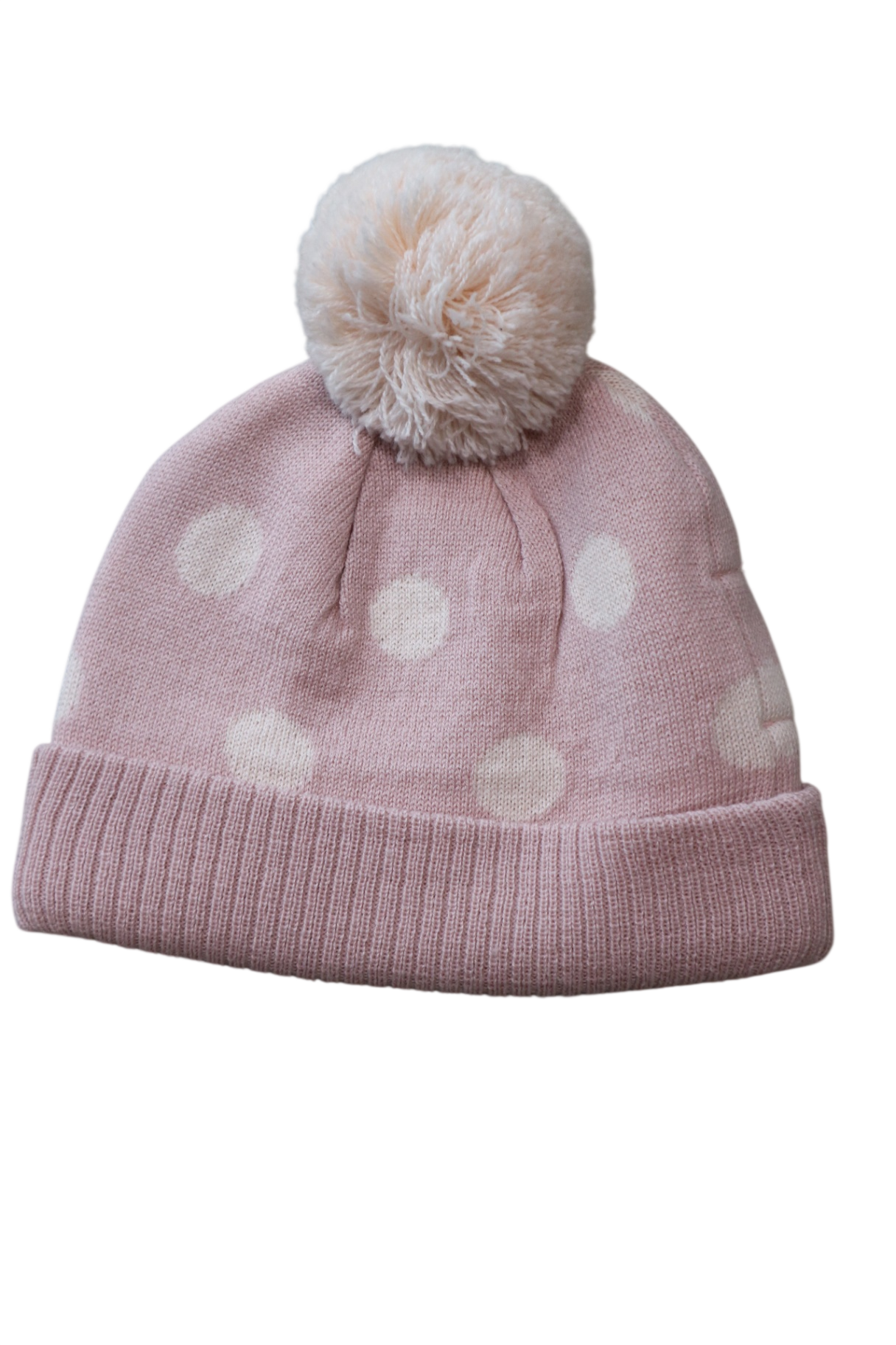 Acorn Beanie, Light pink, 6-18m