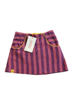 AlbaBaby Skirt, Burgundy and purple stripe, 4