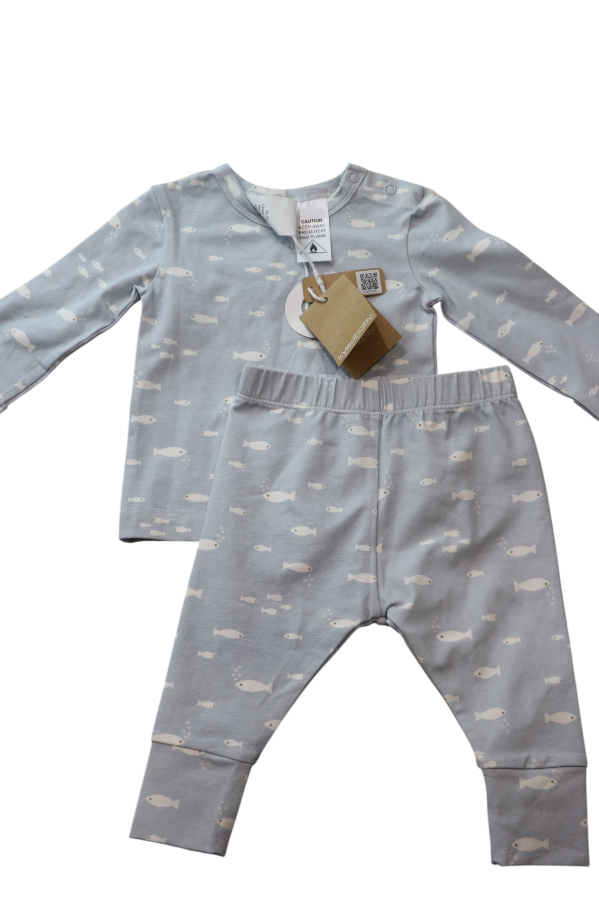 Kynd Baby Pajama Set, Light blue, 00