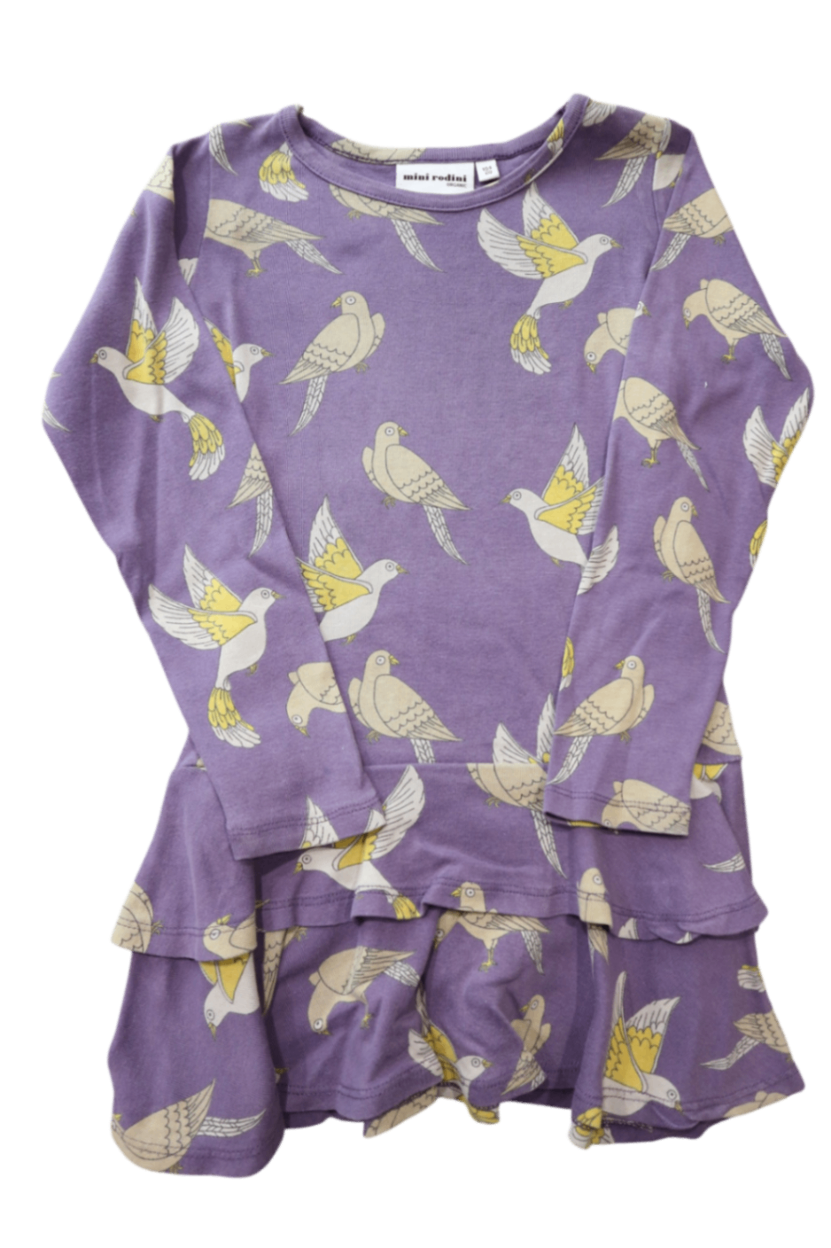 Mini Rodini Dress, Purple, 4-5