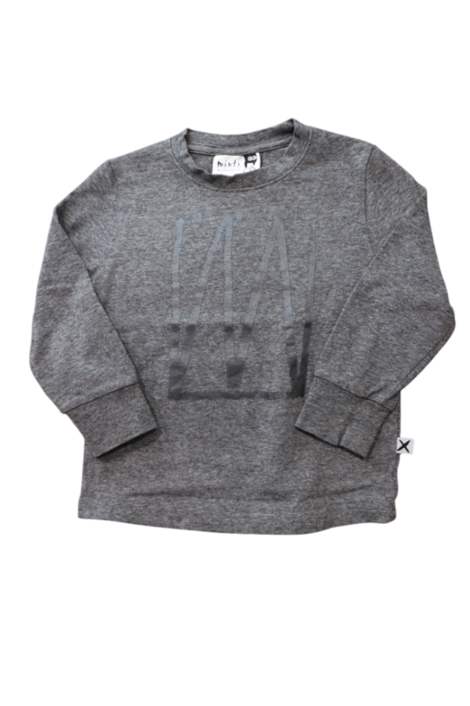 Minti Long-Sleeve T-Shirt, Grey, 2