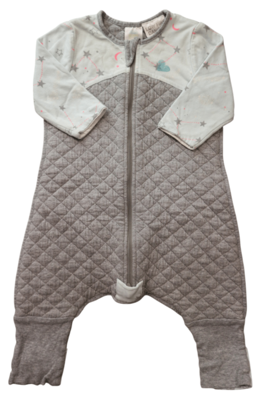 Love to Dream Sleeping Bag, Grey and cream, 0