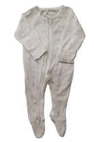 Purebaby Jumpsuit, White, 0000