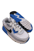 Nike Sneakers, White, Blue, Black, US 9/EUR 26