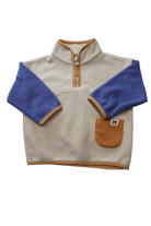 Mini Market Jumper, Cream, blue, and tan, 0