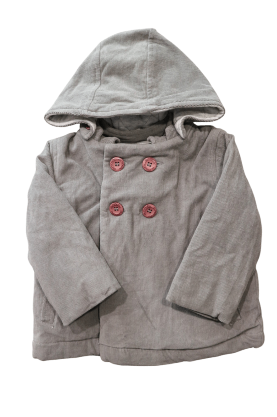 Purebaby Coat, Grey, 1
