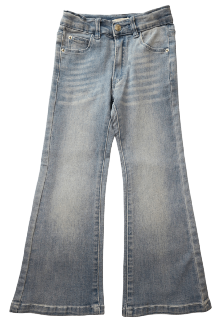 Mini Market Jeans, Light blue, 4-5