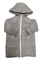 Seed Puffer Jacket, Cream and Black, 3