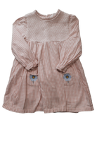 Jack & Milly Dress, Pink Gingham, 3